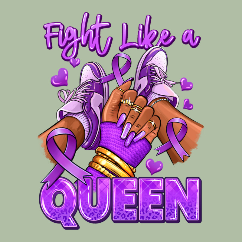 Fight Like A Queen Lupus Awareness Afro Girl Sneak Urban Heavy Tee by RanaPortraitStore | Teevron