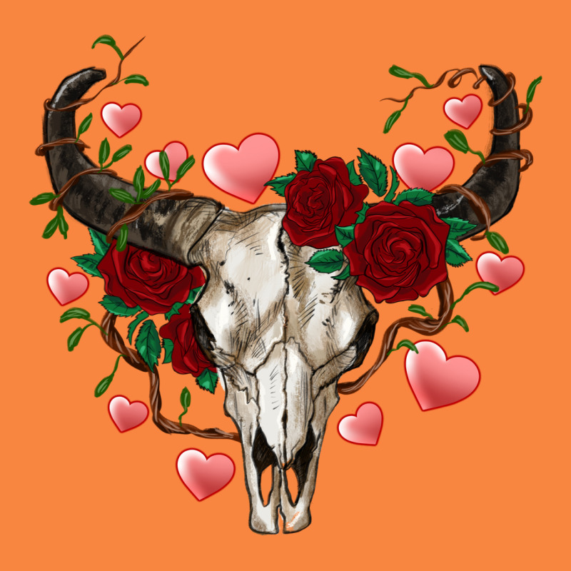 Valentine's Bull Skull Premium Sweatshirt by AdoDesignShop | Teevron