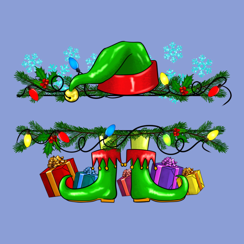 Custom Name Christmas Elf Long Sleeve Tee by texasbilliewilder | Teevron