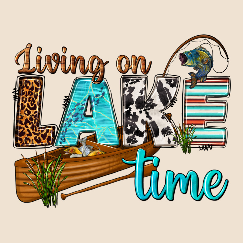Living On Lake Time Urban Heavy Tee by texasbilliewilder | Teevron