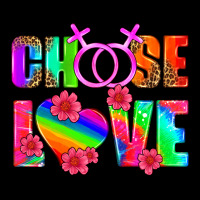Choose Love (lesbian) Zipper Hoodie | Teevron