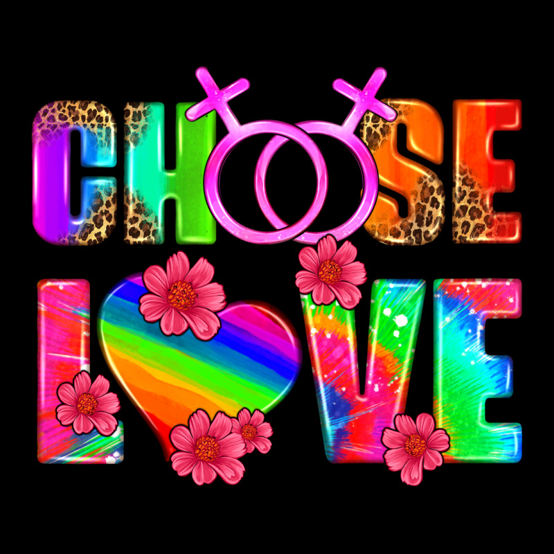 Choose Love (lesbian) Zipper Hoodie by HRA Design Shop | Teevron
