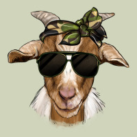Camouflage Bandana Goat Heavyweight Hoodie | Teevron