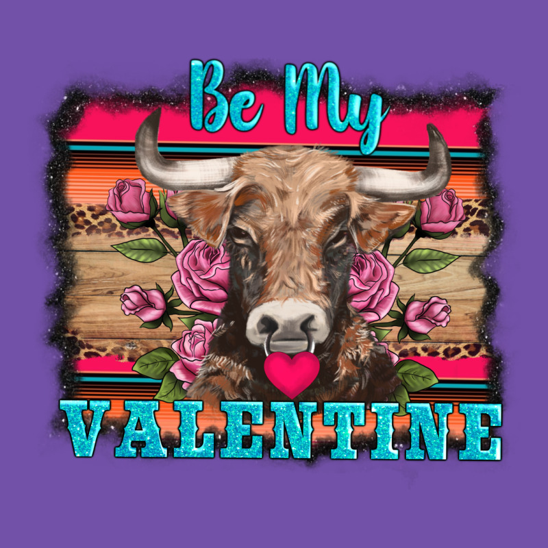 Be My Valentine With Cow Premium Sweatshirt by AdoDesignShop | Teevron