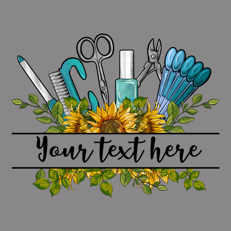 Customize Nail Tools With Sunflower Preview Vintage Tee by BarkalooDesign | Teevron