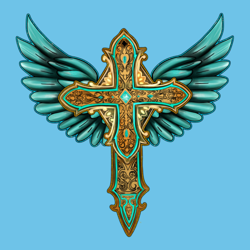 Wing Cross Premium Sweatshirt by Artiststas | Teevron