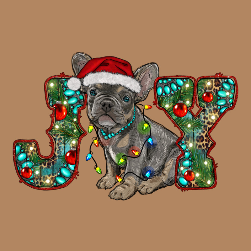 French Bulldog Christmas Joy Long Sleeve Tee by RanaPortraitStore | Teevron