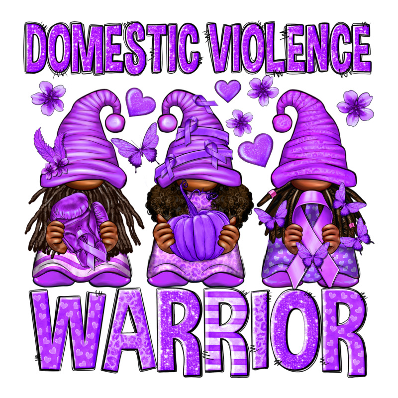 Domestic Violence Warrior Afro Gnomes Classic Tee by texasbilliewilder | Teevron