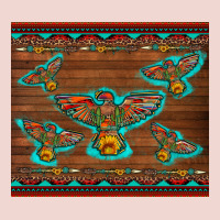 Western Thunderbird And Arrow With Aztec Leopard Premium Sweatshirt | Teevron