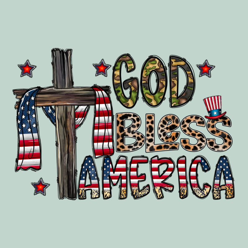 God Bless America Zipper Hoodie by CowhideDigitalArt | Teevron
