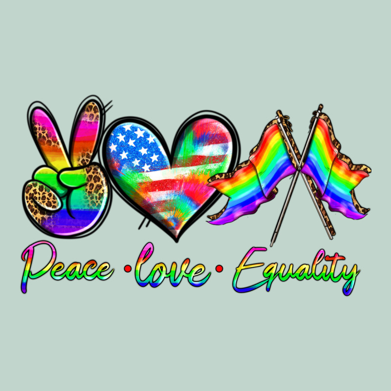 Peace Love Equality Zipper Hoodie by HRA Design Shop | Teevron