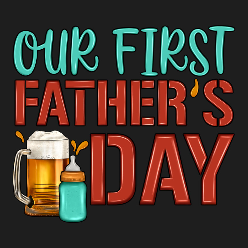 Our First Father's Day Heavyweight Hoodie by Artiststas | Teevron