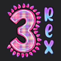 3 Rex Pink Dinosaur Vintage Tee | Teevron