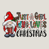 Just A Girk Who Loves Christmas Heavy Core Tee | Teevron