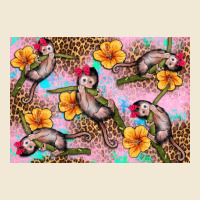 Baby Monkey Flowers Premium Tee | Teevron