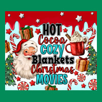 Hot Cocoa Cozy Blankets Christmas Movies Tumbler Urban Hoodie | Teevron