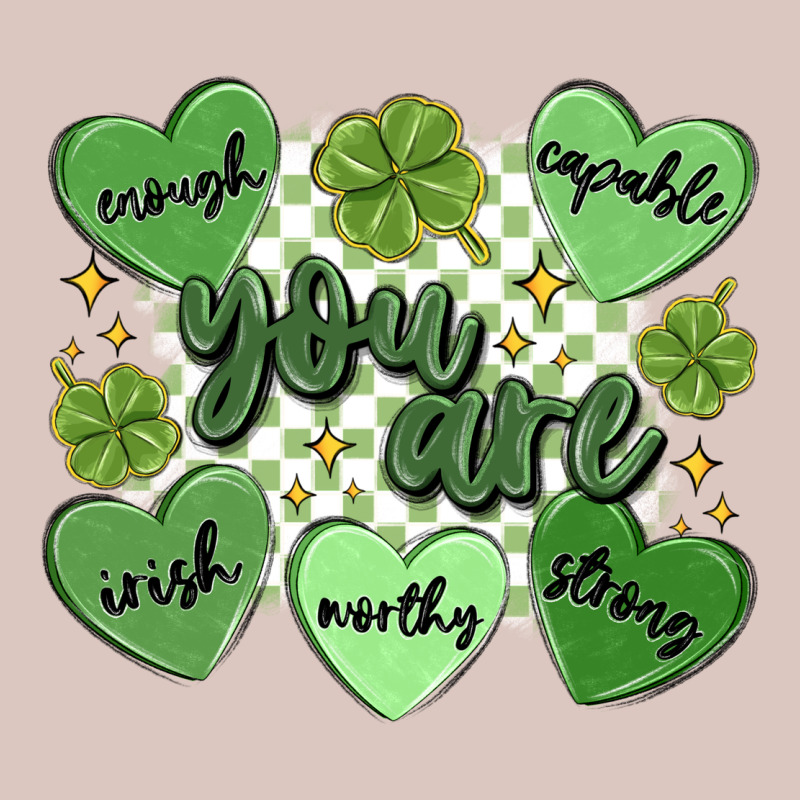 St. Patrick's Day Positive Affirmations Premium Hoodie by MaliasSmallBusiness | Teevron