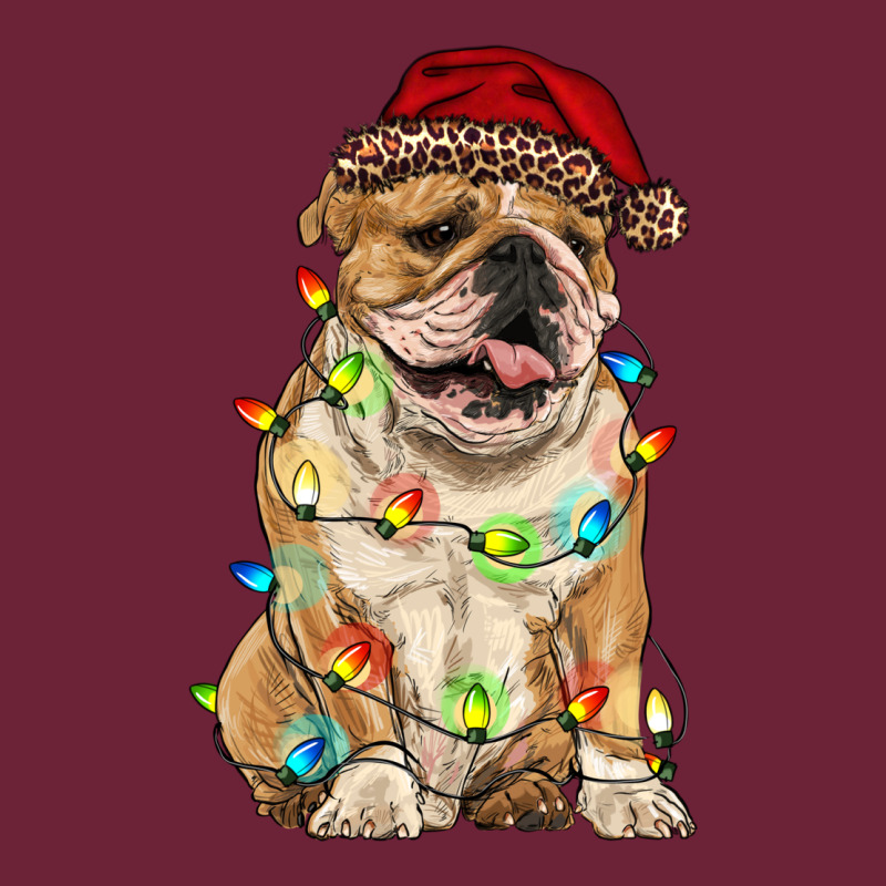 Christmas Bulldog Long Sleeve Tee by RanaPortraitStore | Teevron