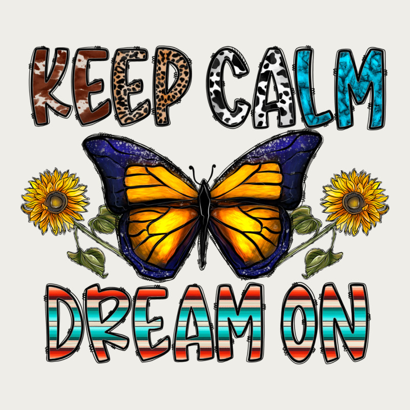 Keep Calm Dream On Zipper Hoodie by CowhideDigitalArt | Teevron