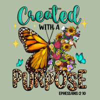 Created With A Purpose Ephesians 2 10 Urban Heavy Tee | Teevron