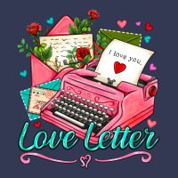 Love Letter With Typewriter Heavyweight Hoodie | Teevron
