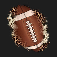 Football Cowhide Leopard Patch Heavyweight Hoodie | Teevron