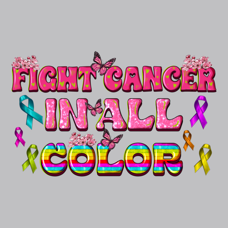 Fight Cancer In All Color Classic Tee by texasbilliewilder | Teevron
