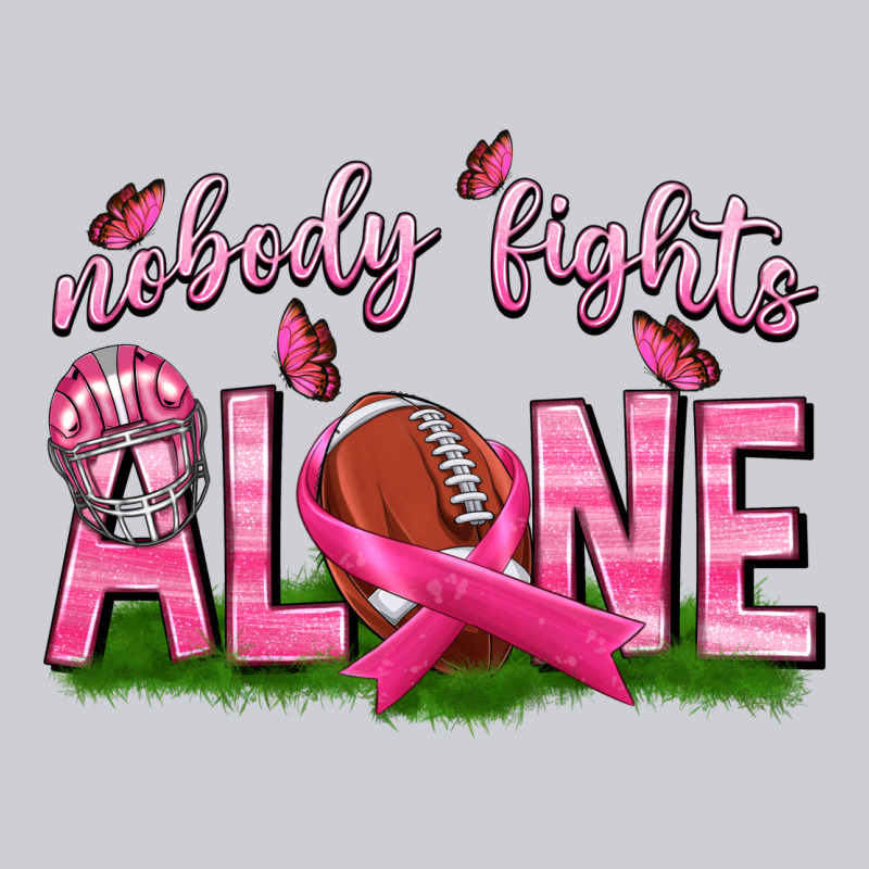 Football Nobody Fights Alone Classic Tee by texasbilliewilder | Teevron