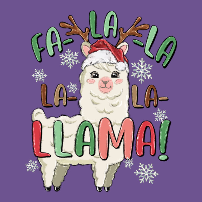 Fa La La Llama Vintage Tee by MaliasSmallBusiness | Teevron