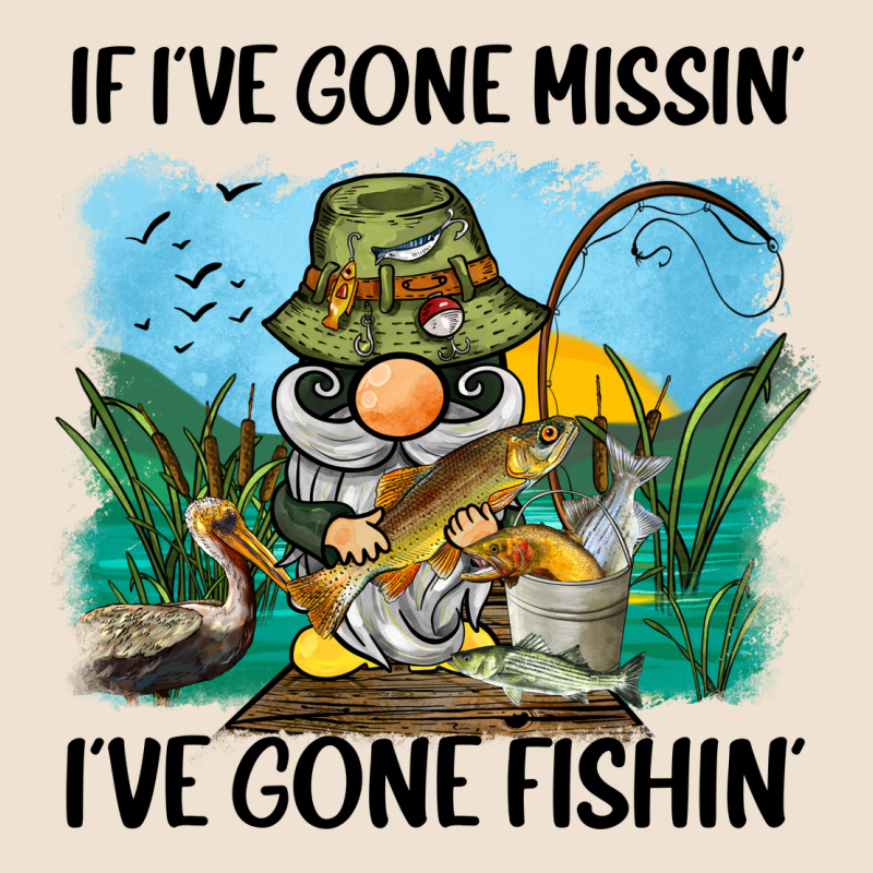 If I've Gone Missin' I've Gone Fishin' Urban Heavy Tee by BarkalooDesign | Teevron