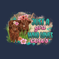 Just A Girl Who Loves Cows Premium Hoodie | Teevron
