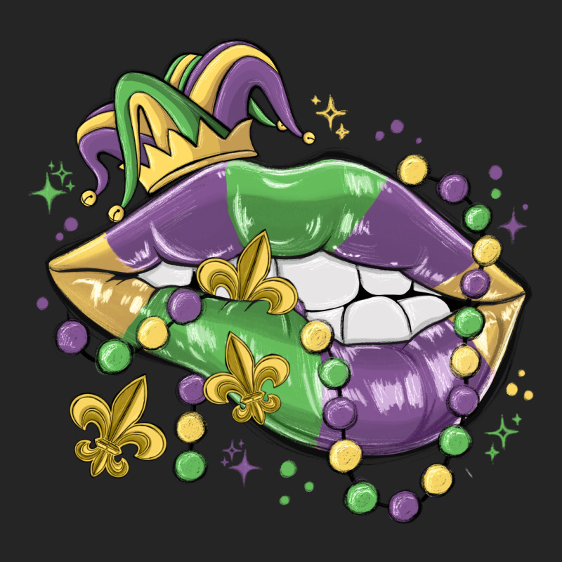 Mardi Gras Lips Premium Hoodie by MaliasSmallBusiness | Teevron