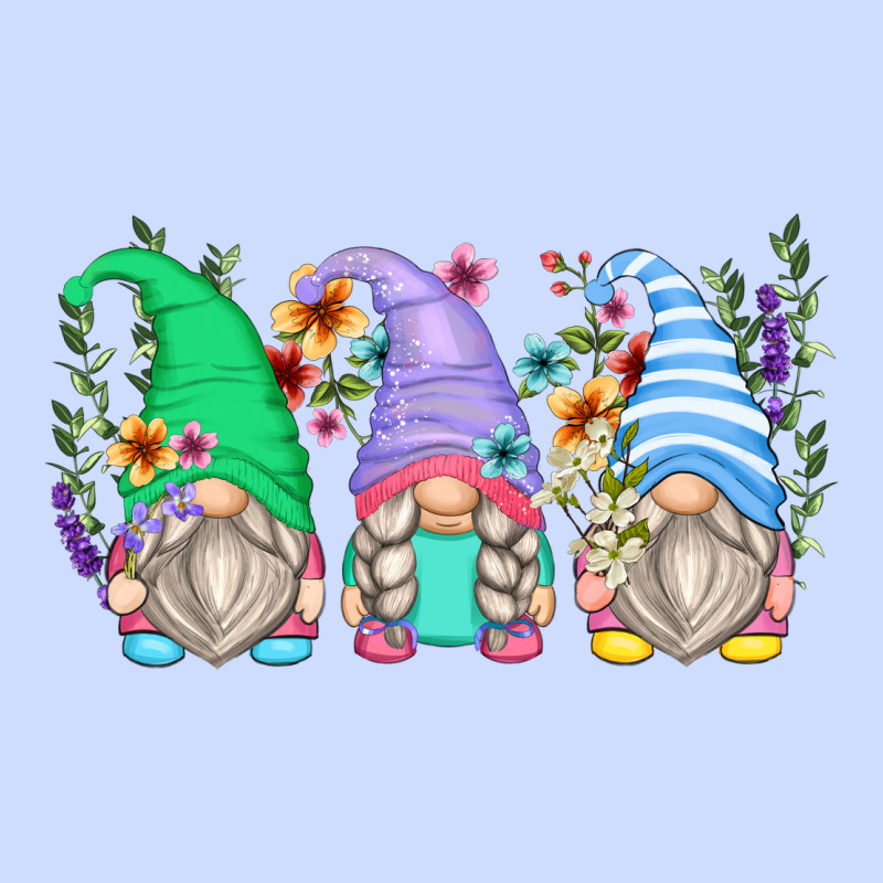 Floral Gnomes Urban Heavy Tee by Zillion Design Studio | Teevron