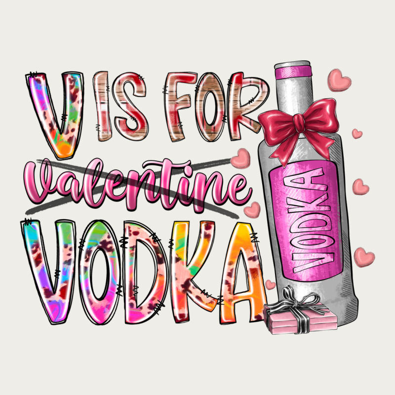 Vis For Valentine Vodka Zipper Hoodie by RacoonDesign | Teevron