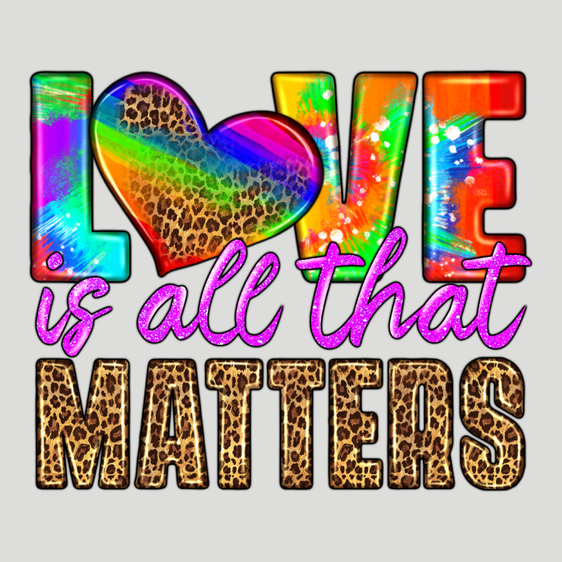 Love Is All That Matters Zipper Hoodie by HRA Design Shop | Teevron
