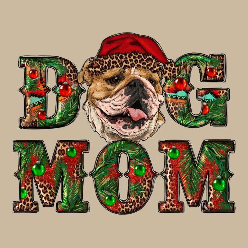 English Bulldog Mom Christmas Long Sleeve Tee by RanaPortraitStore | Teevron