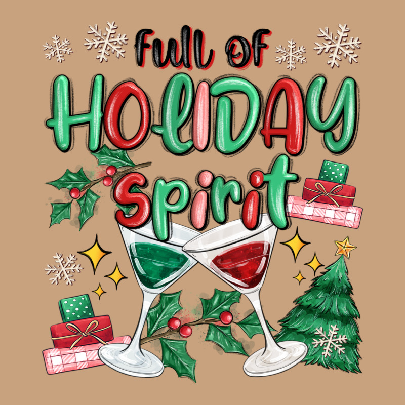 Full Of Holiday Vintage Tee by MaliasSmallBusiness | Teevron