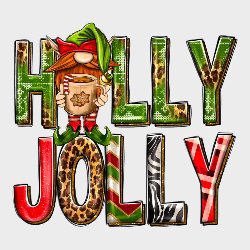 Holly Jolly Elf Gnome Urban Hoodie by NancyCooperArtShop | Teevron