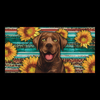Western Chocolate Labrador License Plate Premium Sweatshirt | Teevron