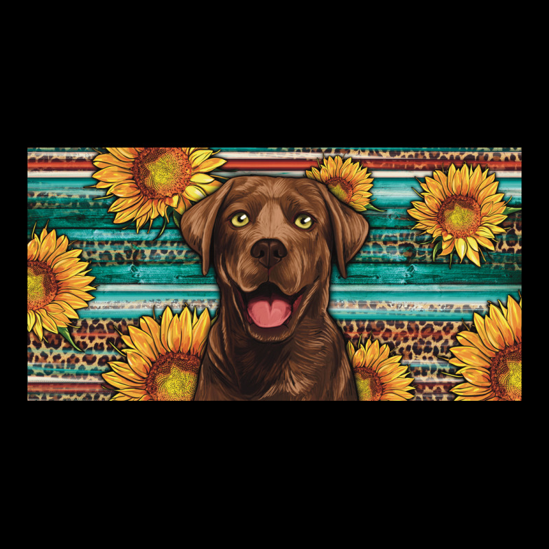Western Chocolate Labrador License Plate Premium Sweatshirt by Artiststas | Teevron