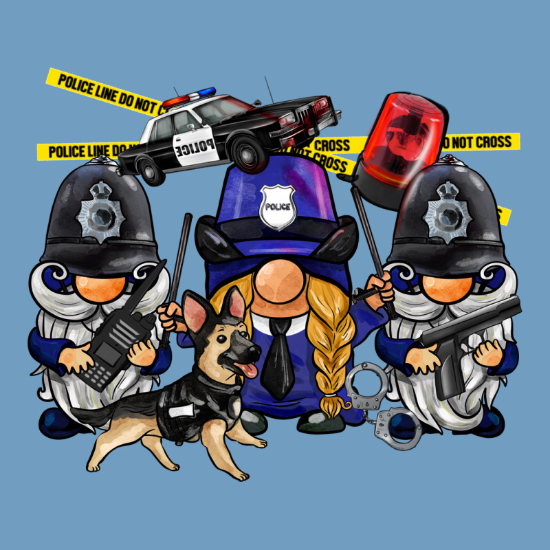 Police Gnome Urban Heavy Tee by BarkalooDesign | Teevron