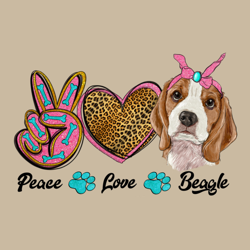 Peace Love Beagle Long Sleeve Tee by RanaPortraitStore | Teevron