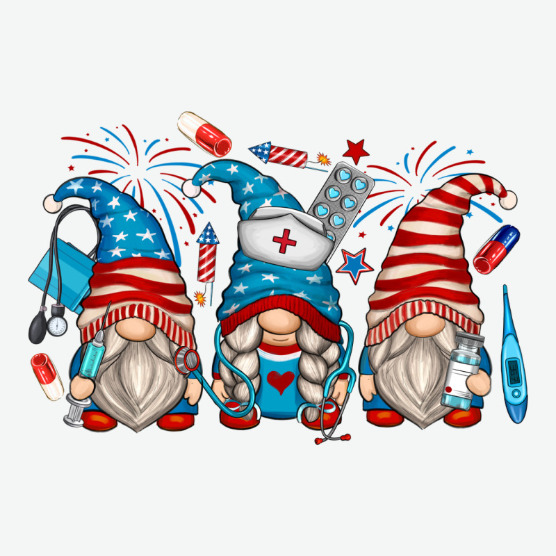 American Nurse Gnomes Urban Heavy Tee by Zillion Design Studio | Teevron