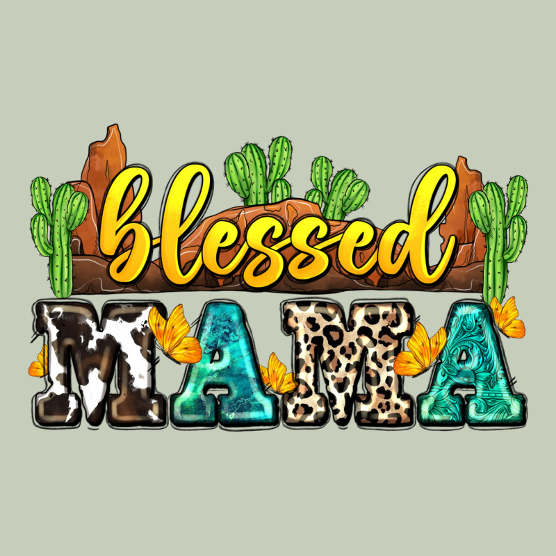 Blessed Mama Long Sleeve Tee by Zillion Design Studio | Teevron