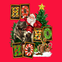 Christmas Trex Ho Ho Ho Santa Classic Tee | Teevron