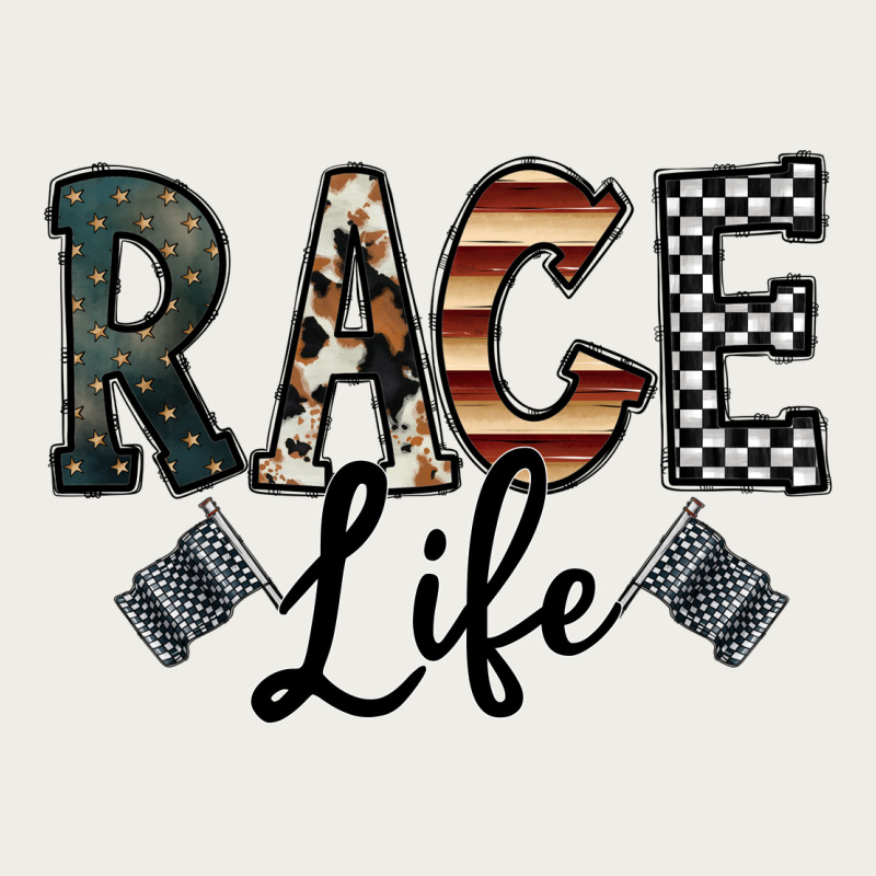 Race Life Zipper Hoodie by CowhideDigitalArt | Teevron