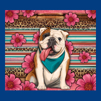 British Bulldog Floral Serape Premium Sweatshirt | Teevron