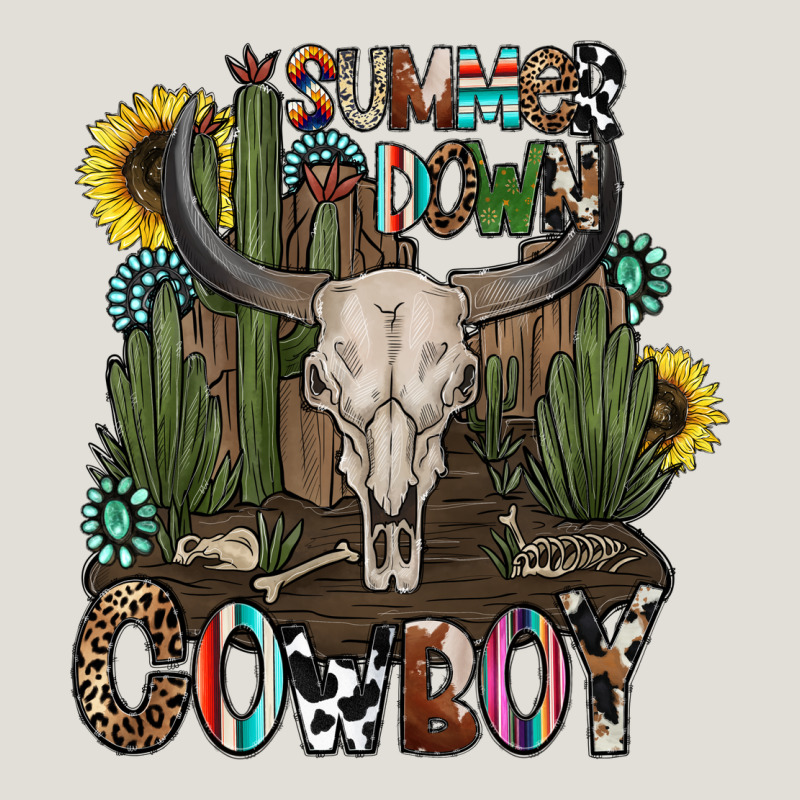 Summer Down Cowboy Heavy Core Tee by CowhideDigitalArt | Teevron