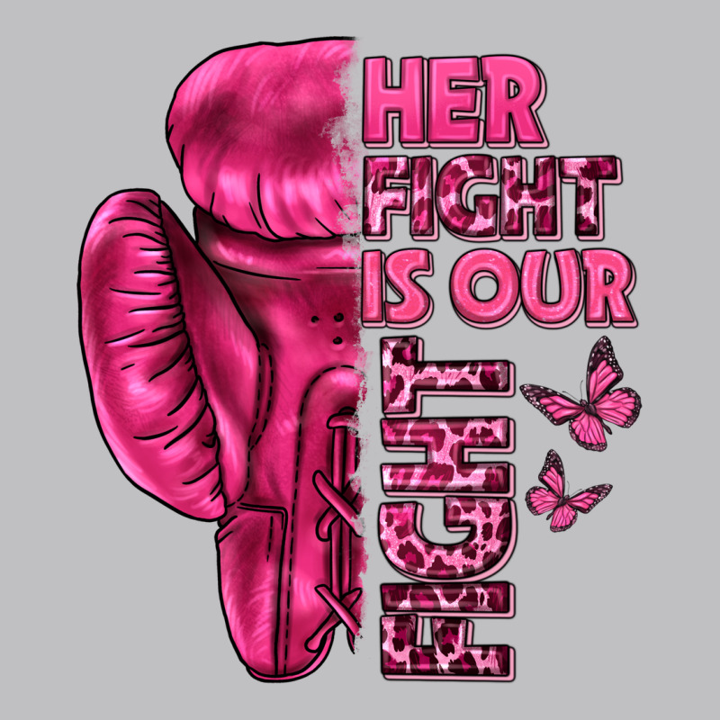 Her Fight Is Our Fight Cancer Classic Tee by texasbilliewilder | Teevron