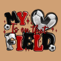 My Heart Is On That Field Soccer Vintage Tee | Teevron